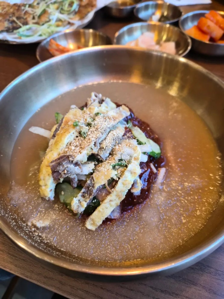 아산 배방 맛집) 육전에 냉면먹으러 교동면옥