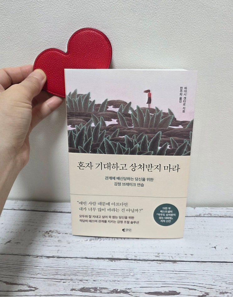  혼자 기대하고 상처받지 마라 서평｜모두와 잘 지내려다 무너진 당신에게 필요한 감정 브레이크