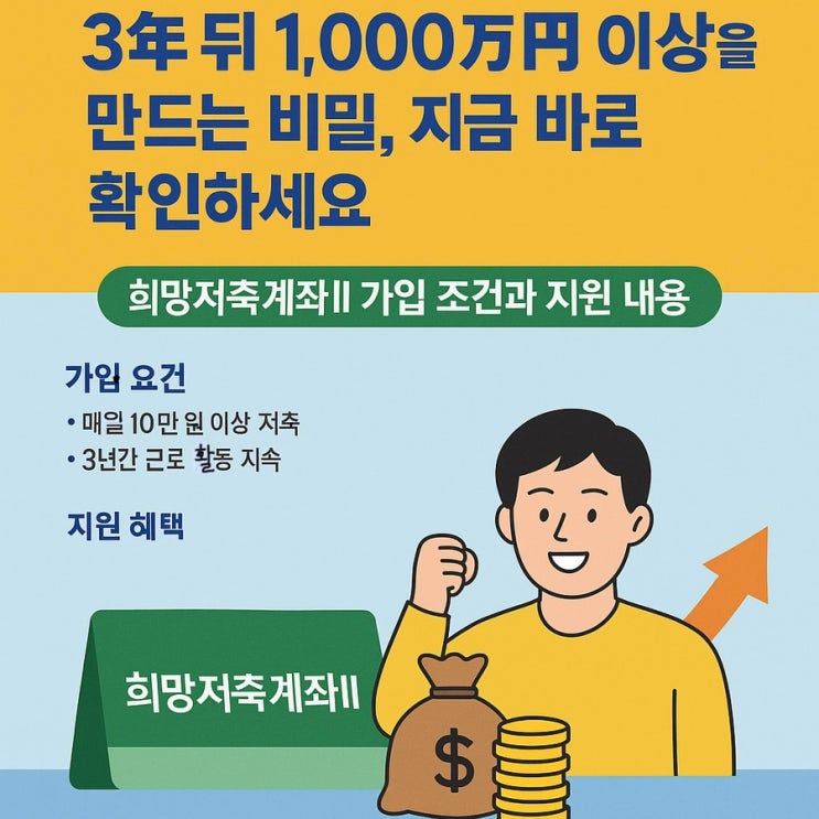  매달 10만 원 저축으로 3년 뒤 1,000만 원 이상을 만드는 비밀, 지금 바로 확인하세요!