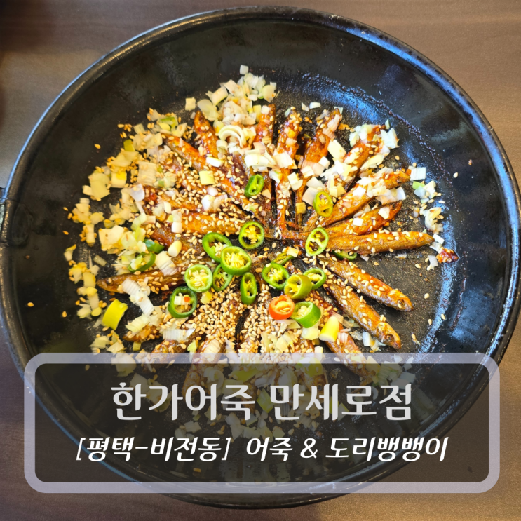  평택 어죽 맛집 :: 한가어죽 만세로점 - 어죽 도리뱅뱅이 후기