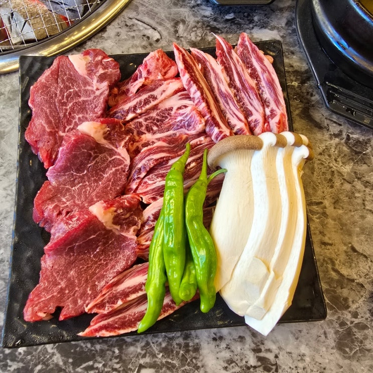  [또간집] [ 포항현지인맛집 ] 한우소고기 안심, 갈비살, 밀면, 된장찌개 대만족후기 『 단소상회 포항이동점 』