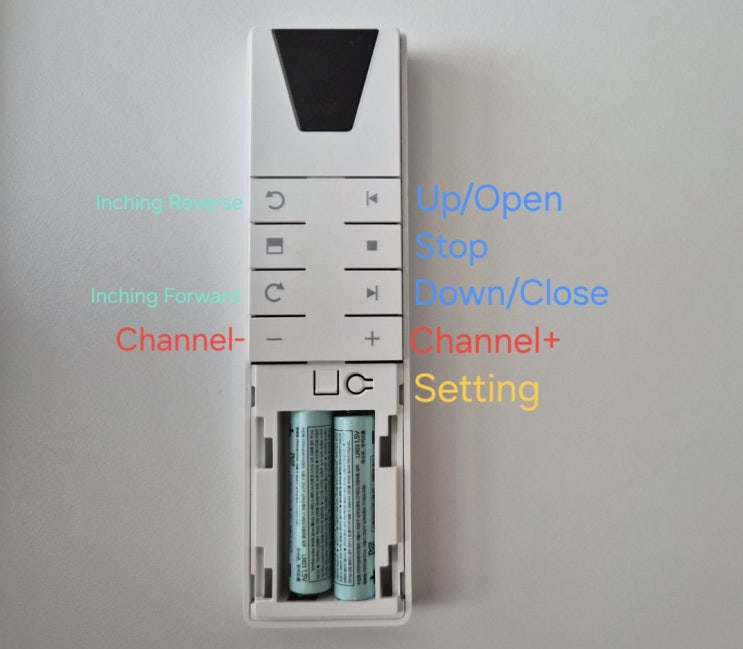 [제미스마트 리모컨] 스마트 블라인드 상단/하단 리밋 설정 방법 #전동블라인드 #IoT
