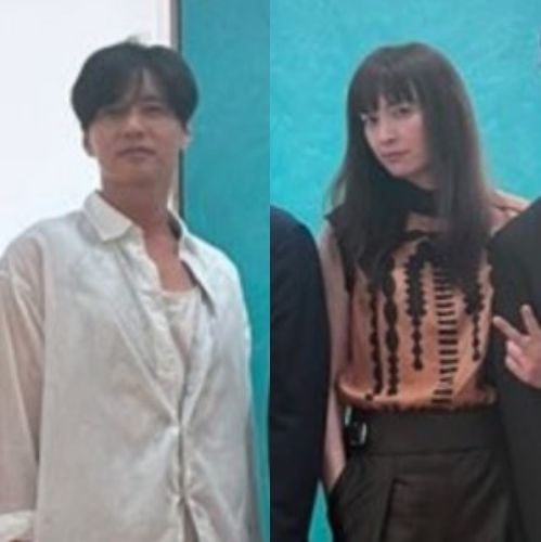  원빈이나영 '투샷', 10년 만 경주서 포착…"비율·분위기 여전히 우월해" [해시태그]