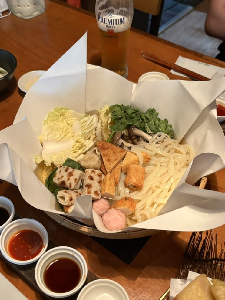  신사동 맛집 모임하기 좋은 이자카야 일본식 정통 오뎅나베 두사라 신사점