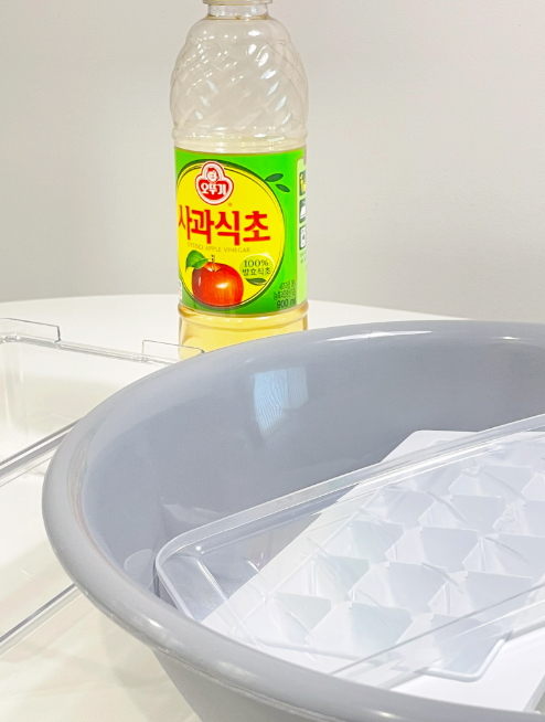 여름철 어름트레이 세균폭탄?! 식초로 간단하게 세척하는법
