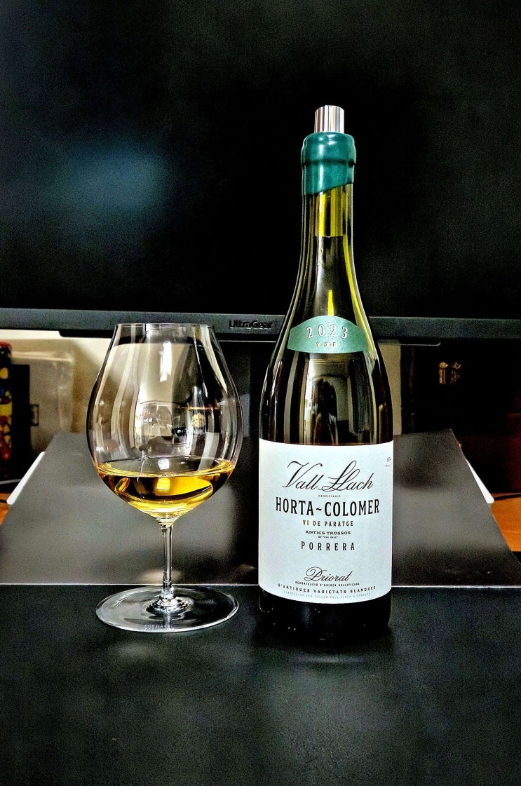  [화이트] 발 야크 오르타 꼴로메르 블랑코 2023 Vall Llach Horta Colomer Blanco 2023 스페인 까리네냐 블랑 그리 화이트 와인 리뷰