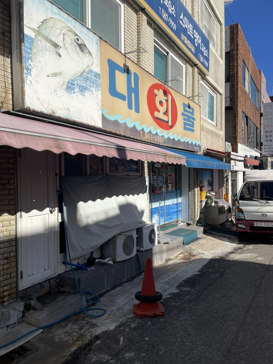 대물회 사진 2