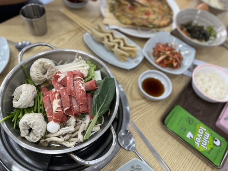  세종 청사 맛집 가족 외식 장소 추천, 믿고 먹는 이태리샤브칼국수 세종어진점 아이와 방문한 후기