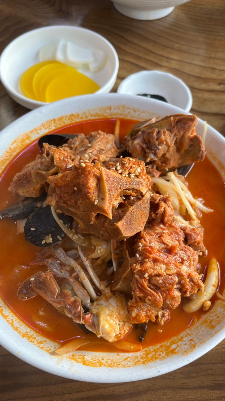  경북 김천 맛집️뼈대짬뽕(내돈내산)