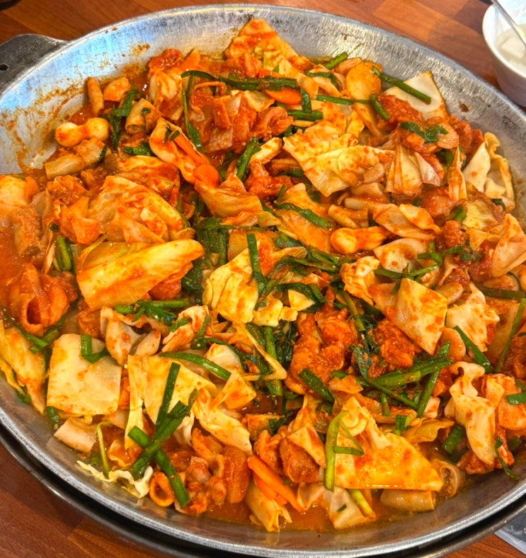  영통동 맛집 망포역 닭갈비두목 소곱창 닭갈비 솔직후기