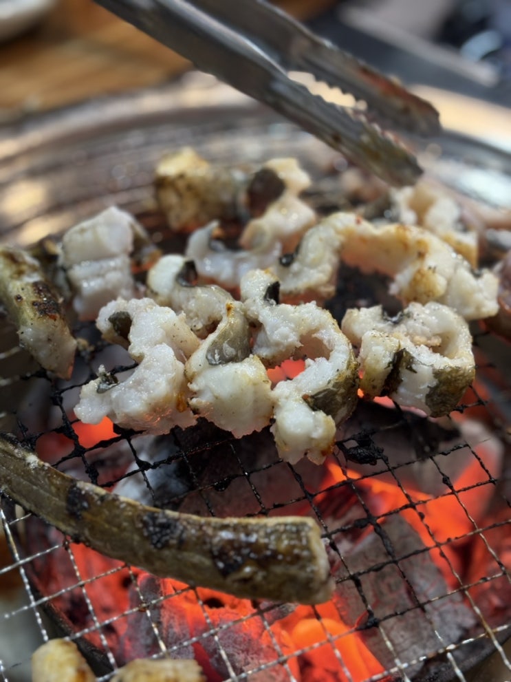  포항 장어구이 해도동맛집 칠리장어숯불구이