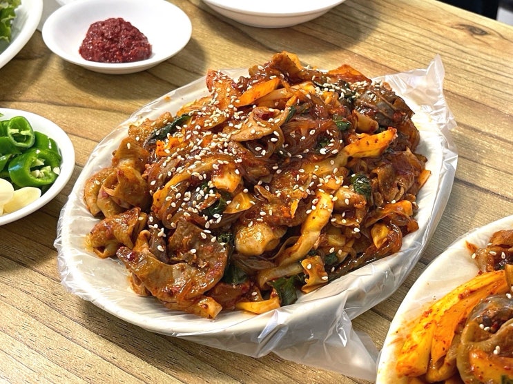  솔밭공원역 야채곱창 맛집 백운시장곱창