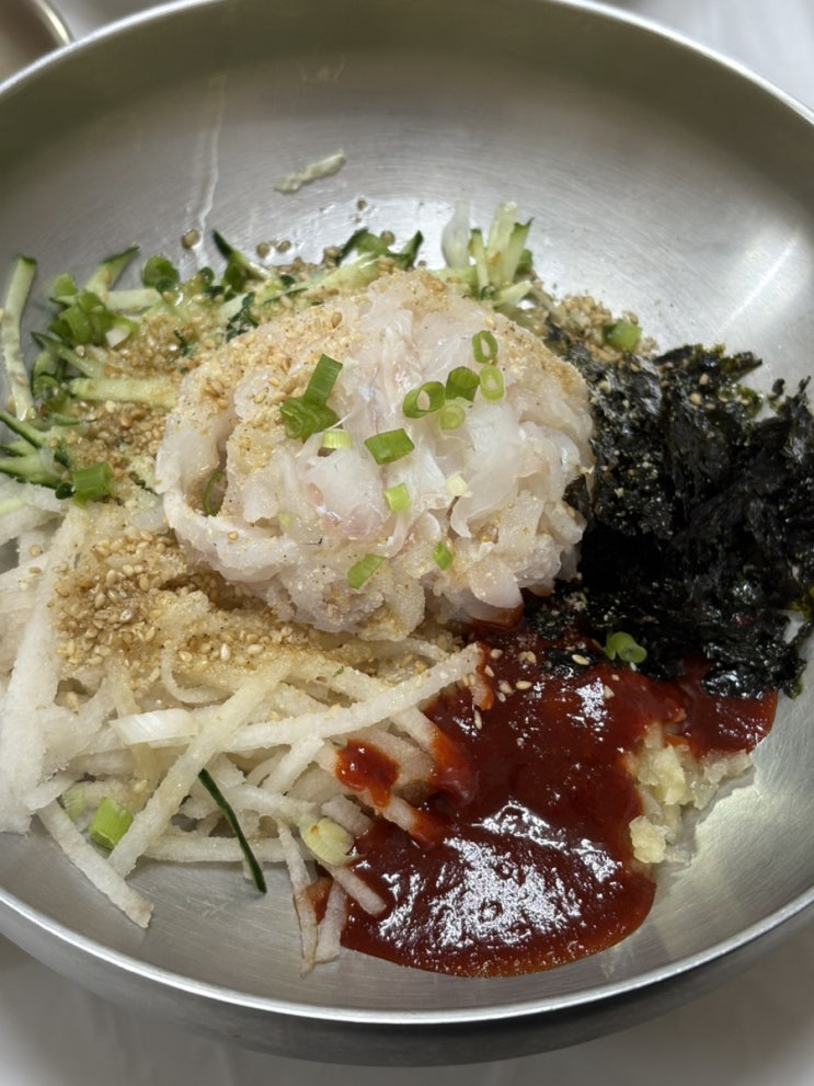  포항 물회 맛집 현지인 추천 남구 이동 한양횟집