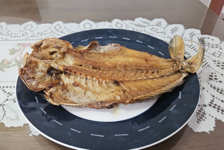 제주 반건조 옥돔구이 맛있게 굽는 방법 집에서 굽는 후라이팬 옥돔구이