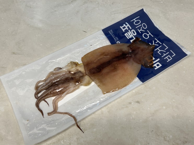  바다 온 구룡포 반건조 오징어, 맥주 안주 피데기 에어프라이어로 돌려 먹는 행복