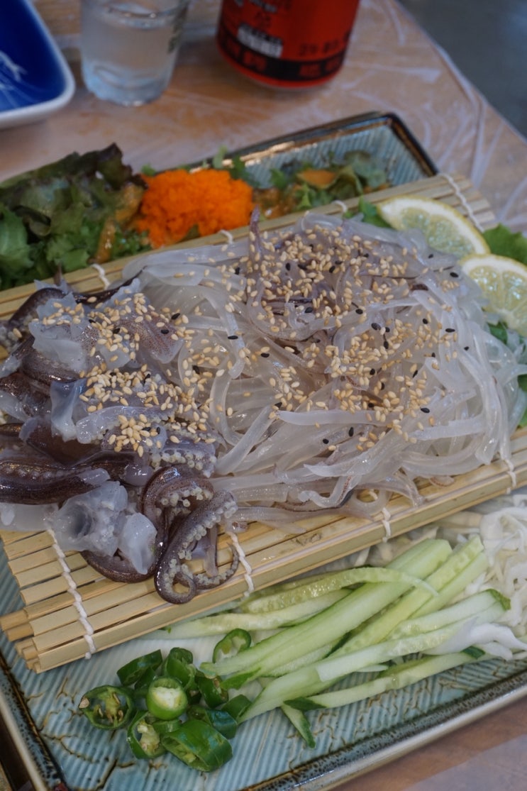  전철우 맛집 건영수산 2호점 산오징어 먹고 배터짐!