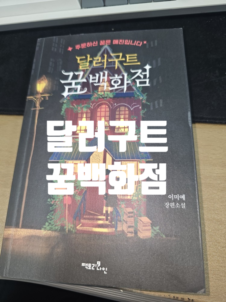  [그냥 책] 달루구트 꿈백화점_이미예