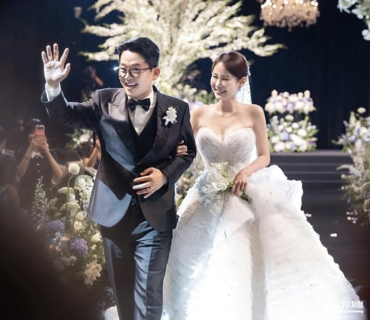 김지민 김준호 눈물의 결혼식 최초 공개, 박나래 불참한 진짜... 