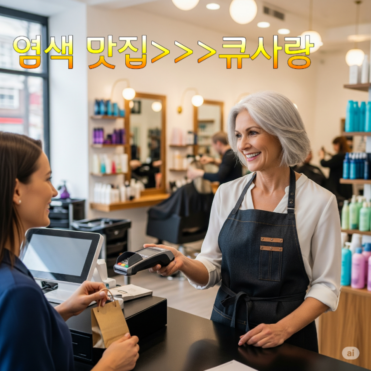   5060 여성 창업, 큐사랑 염색 전문점으로 인생 2막 성공 비법! 