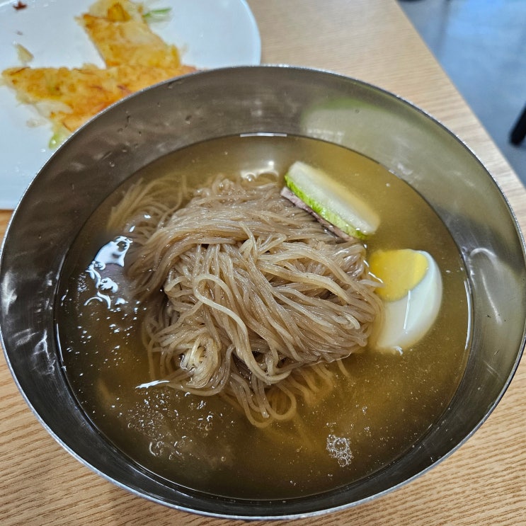  평택 블루리본 냉면 맛집 평양면옥 솔직후기(냉면, 비빔냉면, 녹두빈대떡)