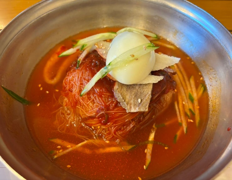 광주 중흥동 ‘옥천면옥’ 함흥냉면 <b>중복 더위</b>엔 역시 냉면!