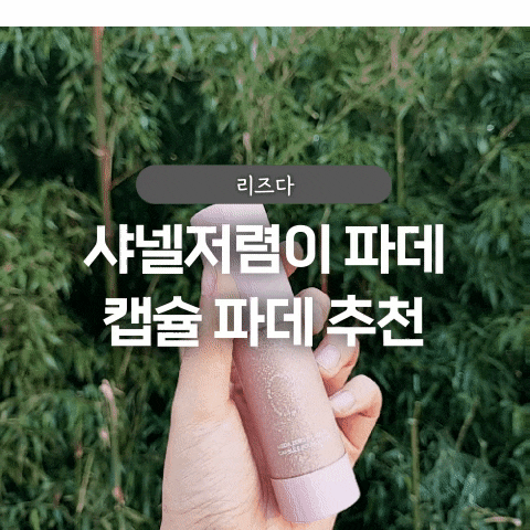  리즈다 캡슐파운데이션 리뷰 샤넬저렴이 파운데이션 추천