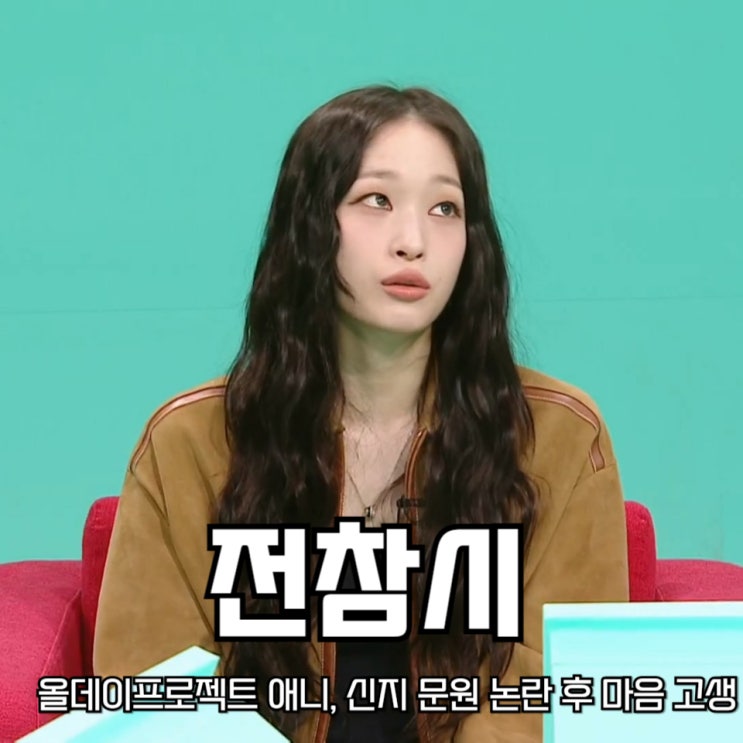 전참시 올데이프로젝트 애니, <b>신지</b> <b>문원</b> <b>결혼</b> 논란 후... 
