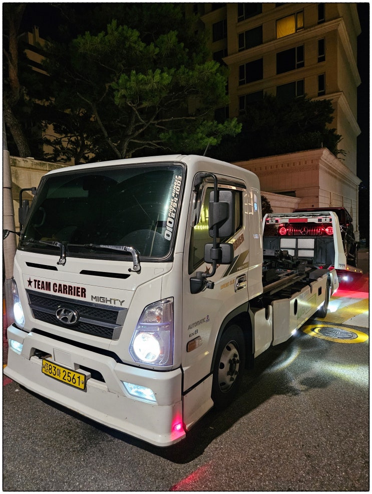   벤츠 지바겐 G63 AMG 부산 해운대 → 서울 강남구 청담! 단독 캐리어탁송 · 수입차 · 장거리 · 카캐리어 · 어부바 · 셀프카 · 프리미엄 전문 운송 
