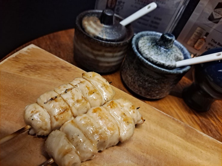  고급 비장탄에 구운 야키토리와 산토리 생맥주 ｜ 양산 야키토리 맛집, 야키토리 순순에서 미식 경험했어요 [ 양산 이자카야｜양산 술집]