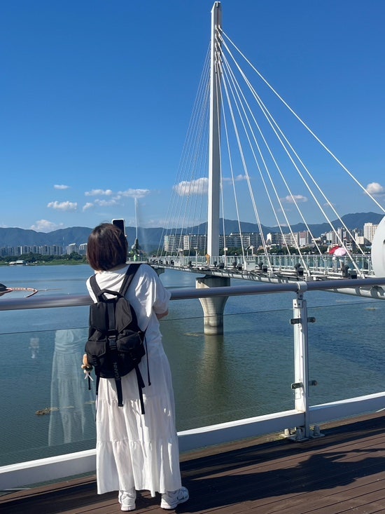 백팩 고민 끗٩( ᐛ )و 가니 테크 백팩 GANNI Tech Backpack