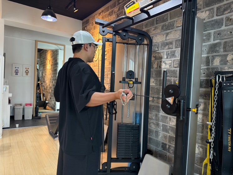  부천역pt 핫한 후면삼각근 운동 케이블 익스터널 로테이션