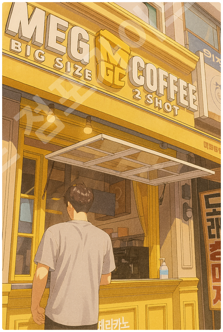  메가커피 창업후기  오피스상권 양도양수로 시작한 워라벨 카페 창업 이야기