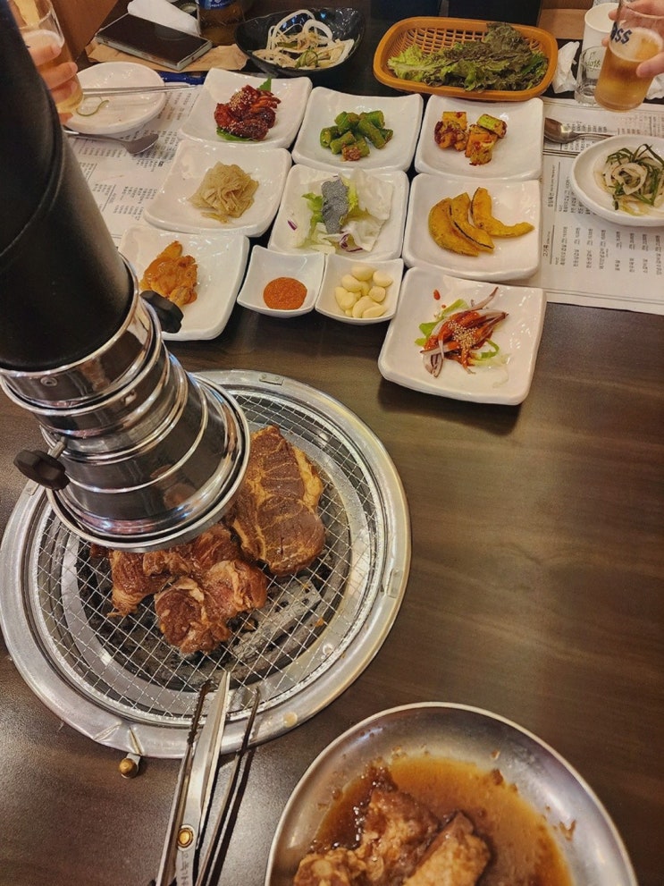  부모님과 함께한 행복한 저녁, 백석동맛집 천왕봉흑돈 백석점