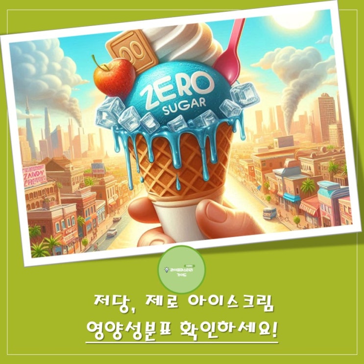  소비자원 경고! 저당 아이스크림, 영양성분표를 꼭 확인해야 하는 이유