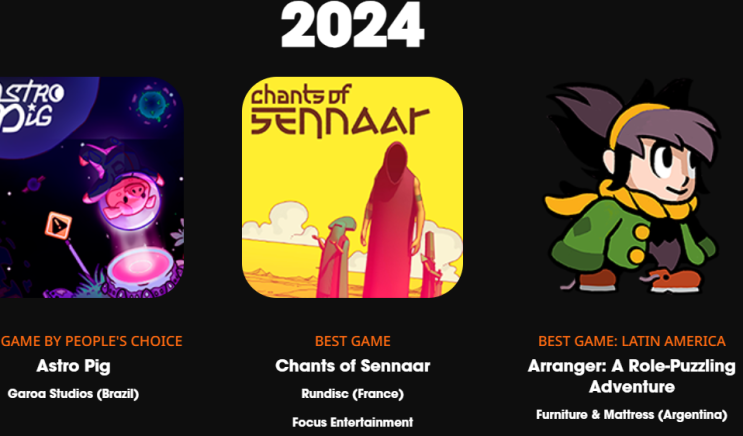  Chants of Sennaar GOTY 수상이력(2024)