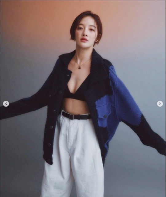 황보라, 김용건 며느리 출산 후 더 빛나는 미모 시크+우아함의 정석