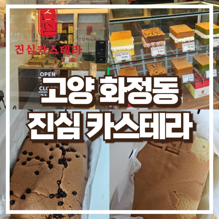  고양시 맛집 베이커리 화정역 진심 카스테라 소개