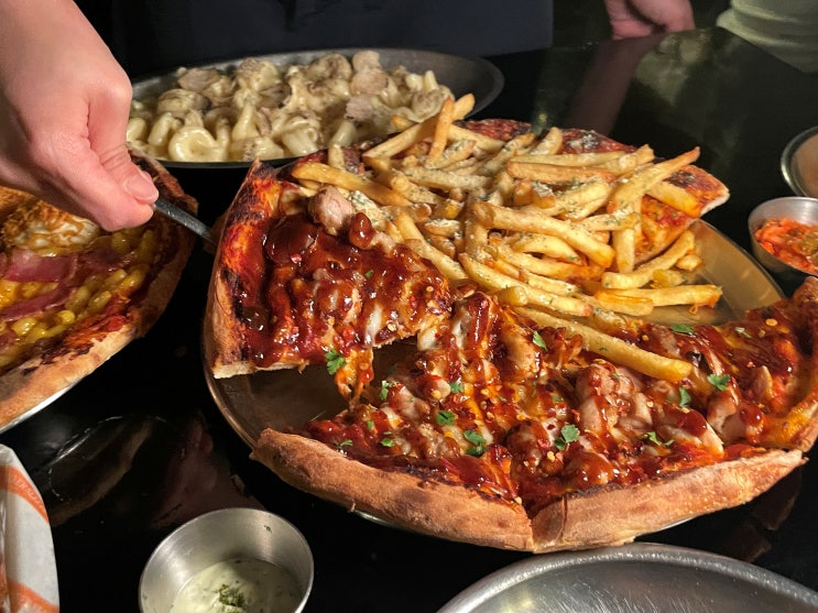  송파 피자 맛집 피자네버슬립스 민생회복사용쿠폰으로 피자한판