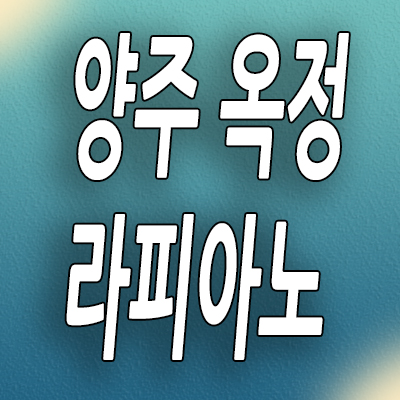  양주 옥정동 타운하우스 신도시 라피아노 스위첸 회사보유분 특별분양