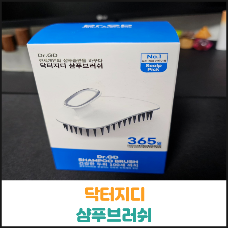  닥터지디 샴푸브러쉬 후기