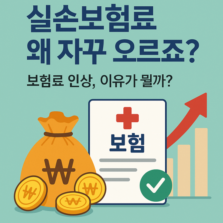  실손보험료 왜 자꾸 오르죠? 보험료 인상, 이유가 뭘까?
