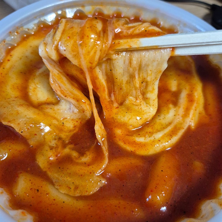  자꾸 생각나는  신가네매운떡볶이 동탄점 내돈내산 배달 후기