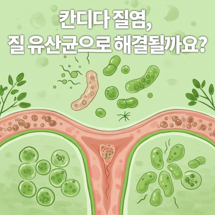  질 유산균, 칸디다 질염 재발 방지에 정말 효과 있을까?