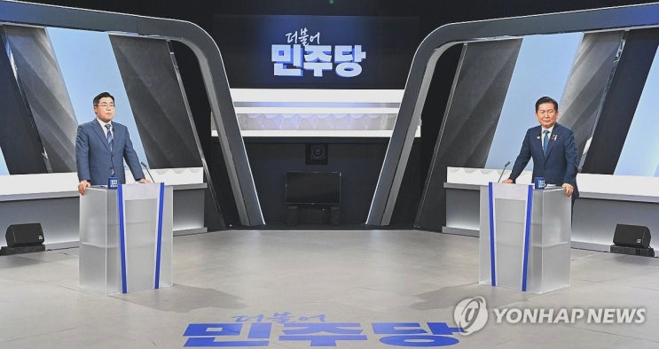 <b>정청래</b>·박찬대 당대표 후보, 협치 불가능 주장하며 선명성... 