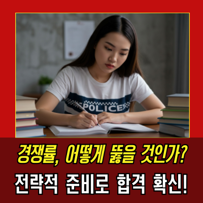  경찰공무원경쟁률에 따른 전략적 지원방법