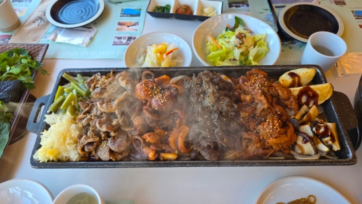  안성 일죽 맛집 파크엘림 쌈밥 수영장 일석이조 방학 나들이로 GOOD