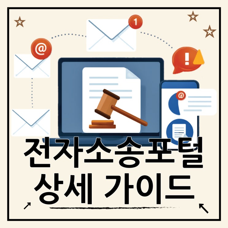 전자소송포털 홈페이지 회원가입 및 사용방법