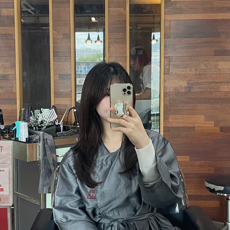  광주 동천동 미용실 시월애헤어 레이어드 c컬펌 후기