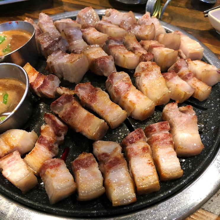  송도 맛집 추천 송도어멍 삼겹살 갓김치찌개