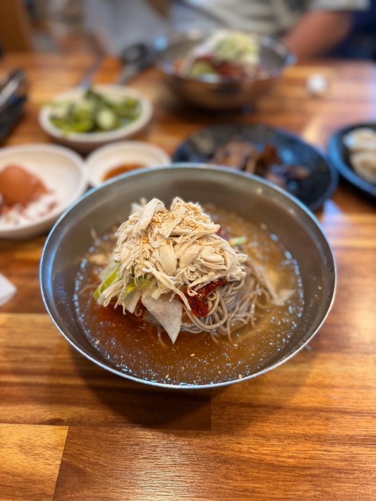 제천맛집 하소리냉면 초계막국수 여름에 별미!